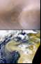 Mars and Earth Storms